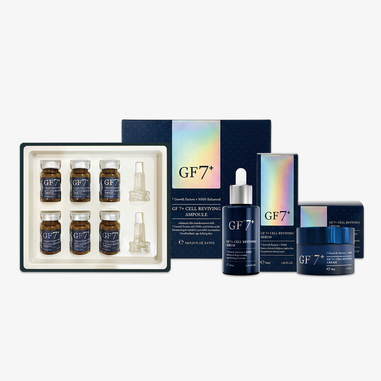 GF 7+ Cell Reviving Set(AmpouleㆍSerumㆍCream)