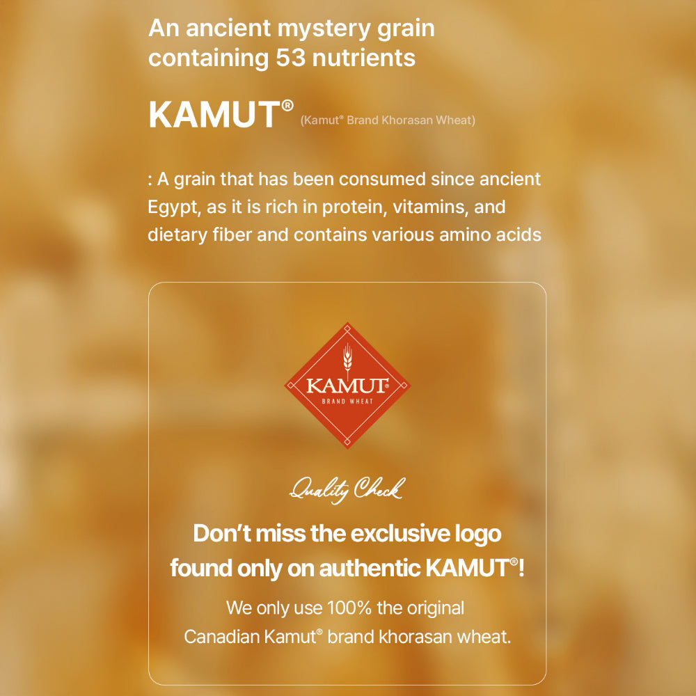 Enzyme with Kamut Brand Khorasan Wheat and Bromelain 0.11 oz. (3g) x 30packets (2 Box Bundle)