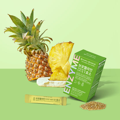 Enzyme with Kamut Brand Khorasan Wheat and Bromelain 0.11 oz. (3g) x 30packets