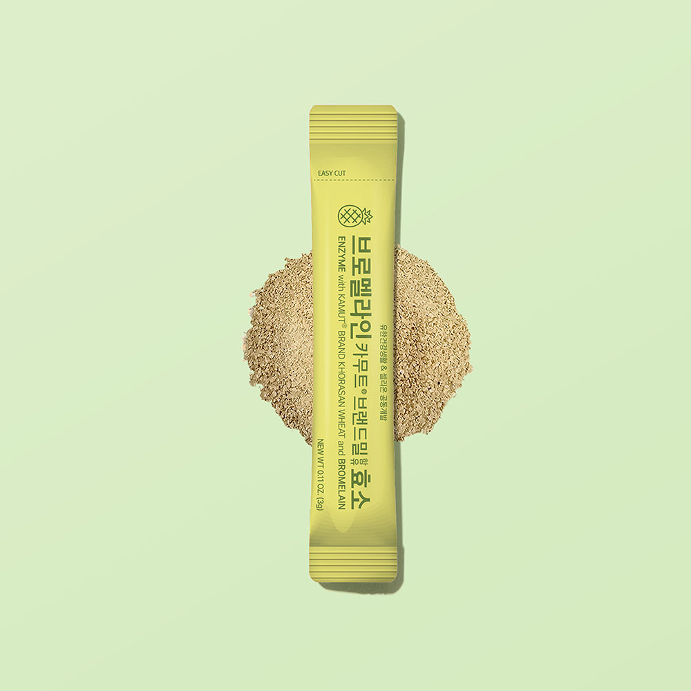 Enzyme with Kamut Brand Khorasan Wheat and Bromelain 0.11 oz. (3g) x 30packets