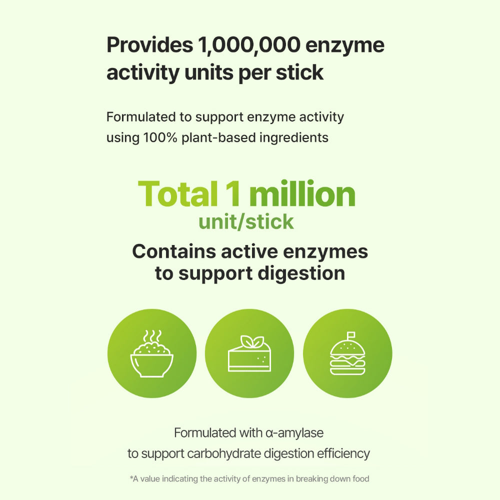 Enzyme with Kamut Brand Khorasan Wheat and Bromelain 0.11 oz. (3g) x 30packets