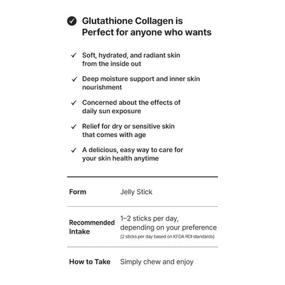 Glutathione Collagen 0.53 oz. (1.5g) x 30packets
